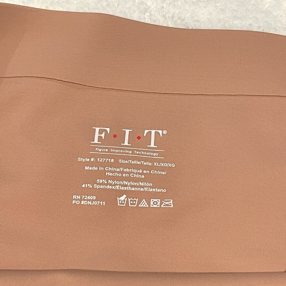 🔥FIT🔥Figure Improving Technology SIZE XL Firm Control High-Waisted Fused Thong - Picture 7 of 10